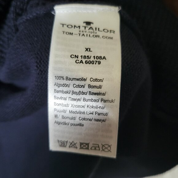 Tom Tailor Full Zip Cardigan 100% Organic Cotton - Picture 13 of 16